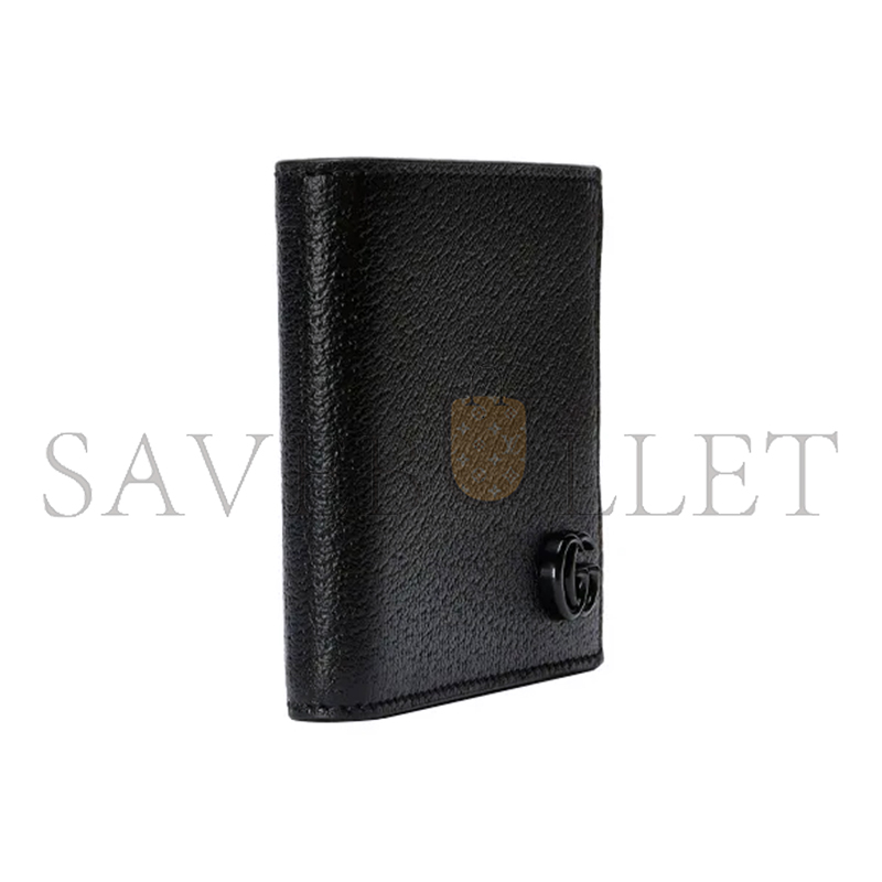Gvc*1 gg marmont bi-fold card case wallet 428726 (11*9cm)